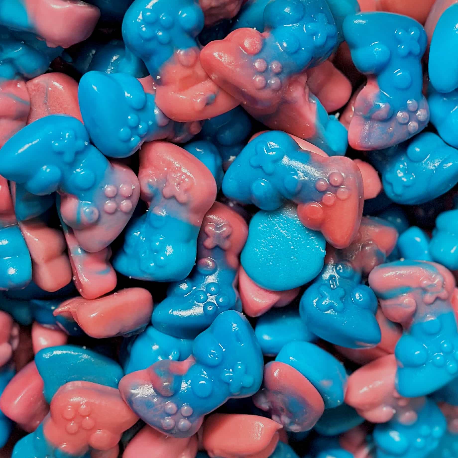 Manettes bubble gum