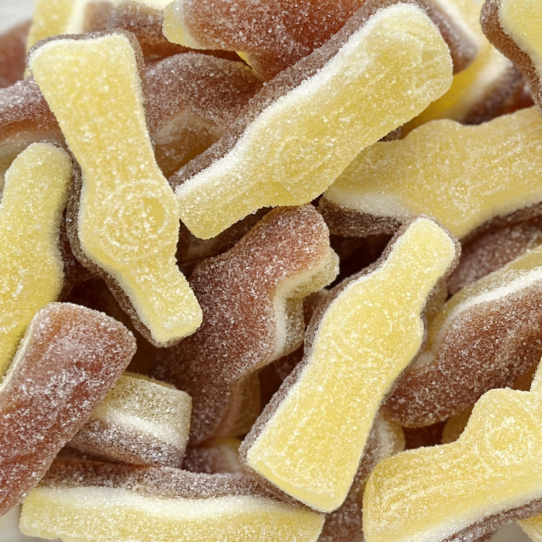 Bouteilles cola citron