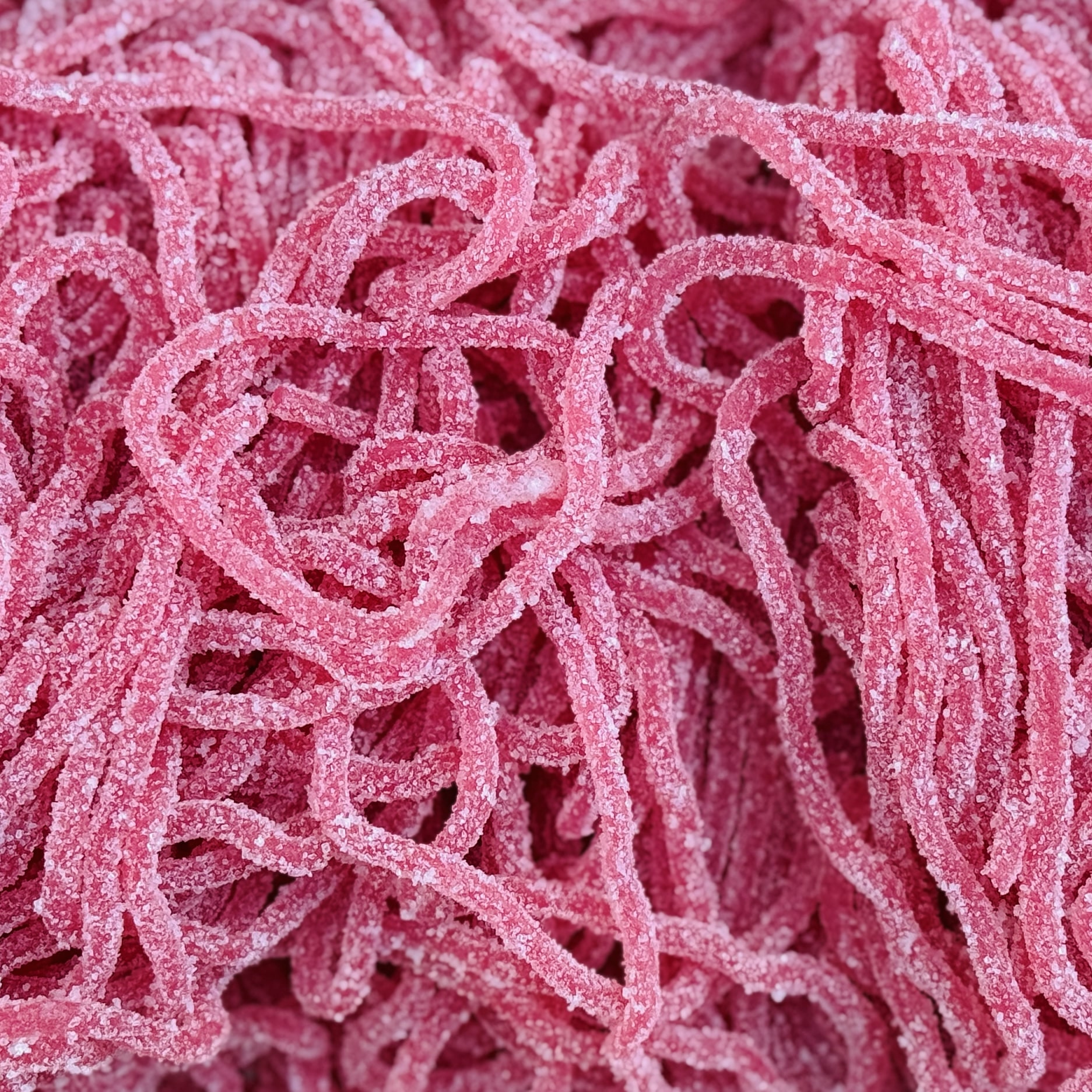 Lacets citriques fraise